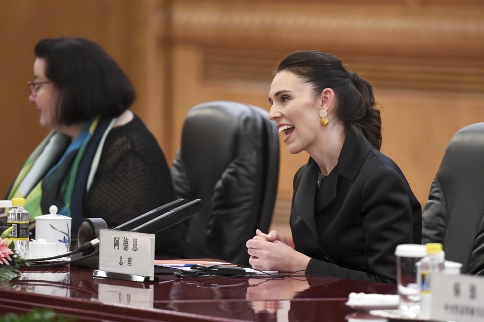 Novozélandská premiérka Jacinda Ardernová