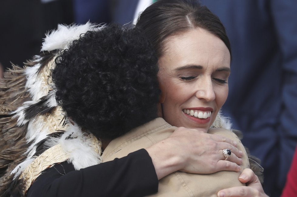 Novozélandská premiérka Jacinda Ardernová