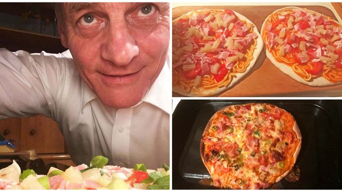 Novozélandský premiér Bill English a jeho kulinářský expeziment s ananasem na pizze