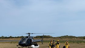 Pátrací akce po výbuchu sopky na ostrově White Island (16.12.2019)