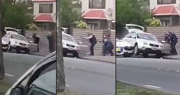 Na zem, ty zm*de! Okamžik, kdy hrdinný policista zadržel teroristu z mešity