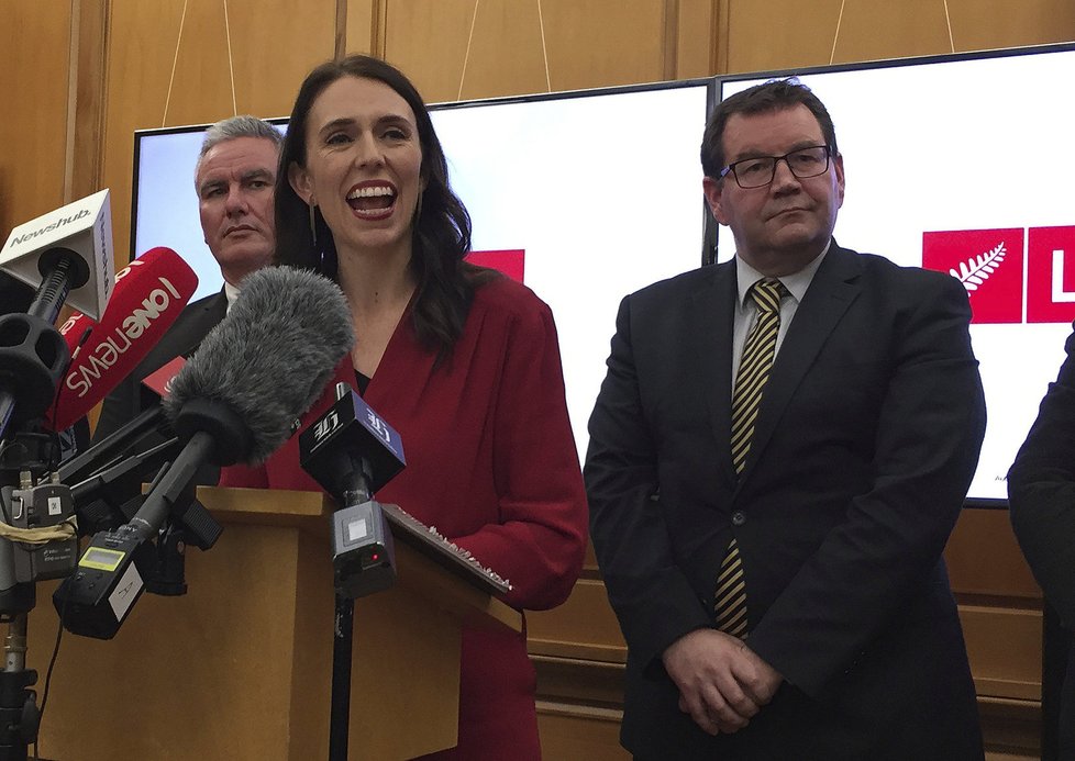 Novozélandská premiérka Jacinda Ardernová