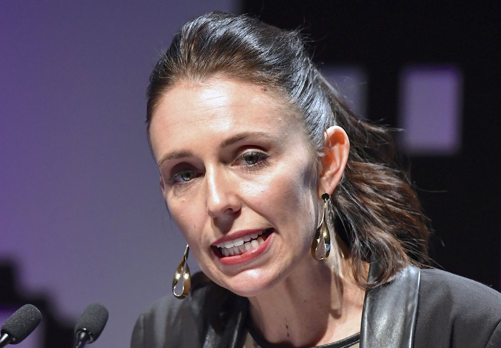 Novozélandská premiérka Jacinda Ardernová