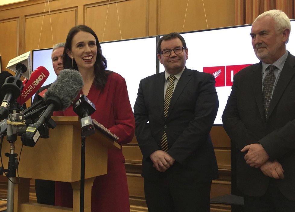 Novozélandská premiérka Jacinda Ardernová