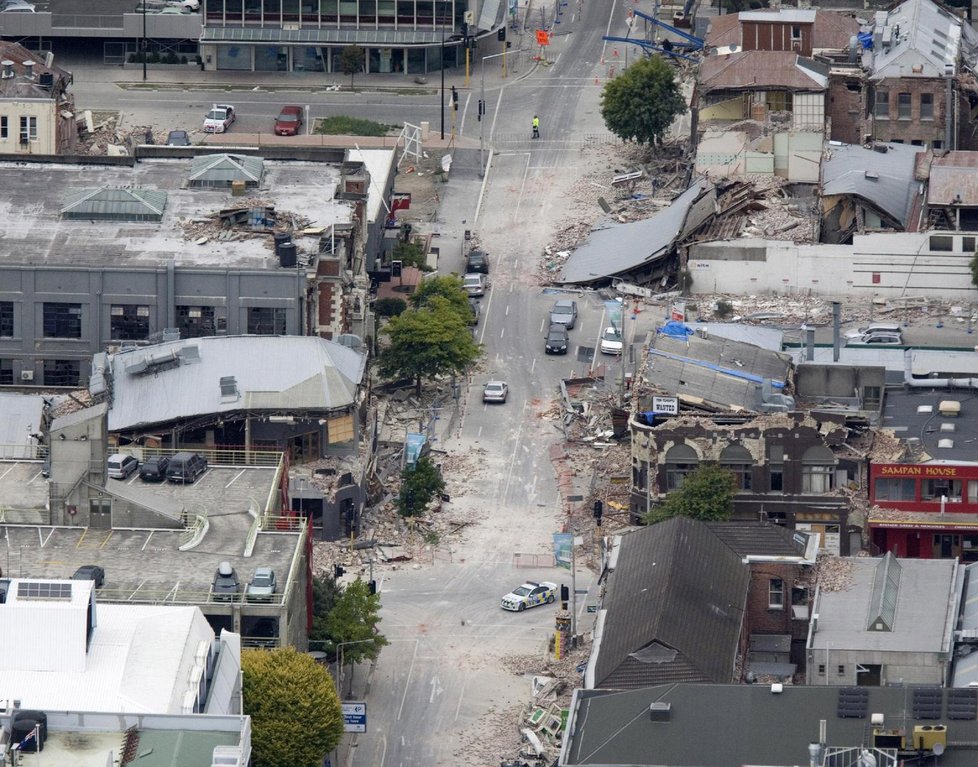 Zemětřesení o síle 6,3 stupně bylo jedno z nejsilnějších v historii ostrova