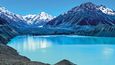 Blue Lakes a Tasman Glacier