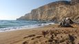 Red Beach, Matala na Krétě, Řecko