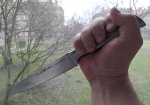 Vyšinutý muž (69) ohrožoval v Krnově zdravotníky i pacienty nožem.