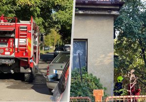 Ranní požár zachvátil rodinný dům v Nymburce: Nepřežila to žena (†78)