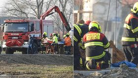 Složky IZS u incidentu v Nymburce.