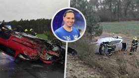 Mrazivé svědectví z vážné dopravní nehody tří aut na Nymbursku: Petr popsal záchranu pasažérů
