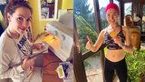 Kamila Nývltová uběhla půlmaraton doma! Těch 21 kiláků stálo za to, chlubí se