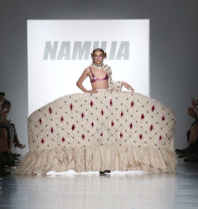 Namilia na přehlídce NYFW jaro/léto 2018