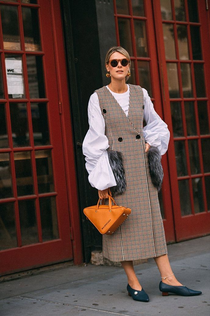 Street style na newyorském fashion weeku