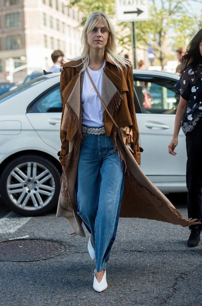 Street style na newyorském fashion weeku