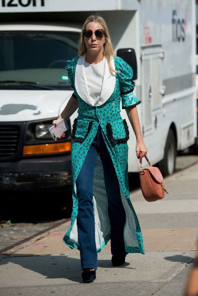 Street style na newyorském fashion weeku