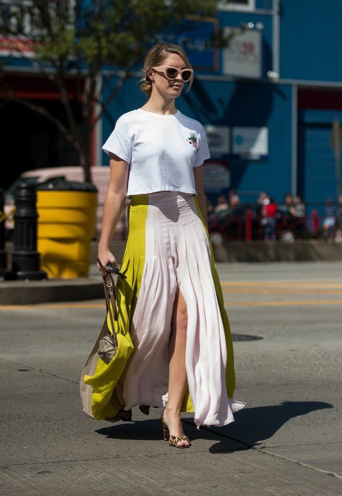 Street style na newyorském fashion weeku