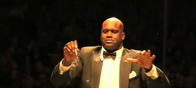 Shaq O&#39;Neal byl dirigentem orchesteru.