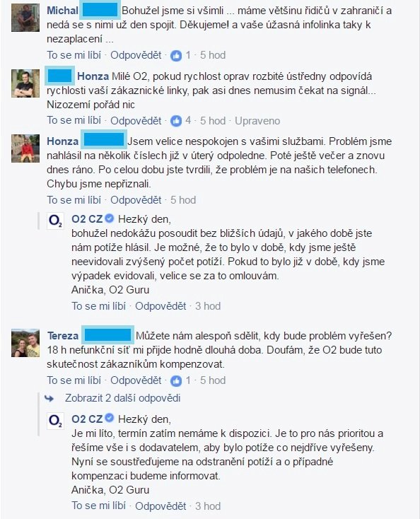 Zákazníci O2 z Česka i Slovenska mají problém s roamingem.