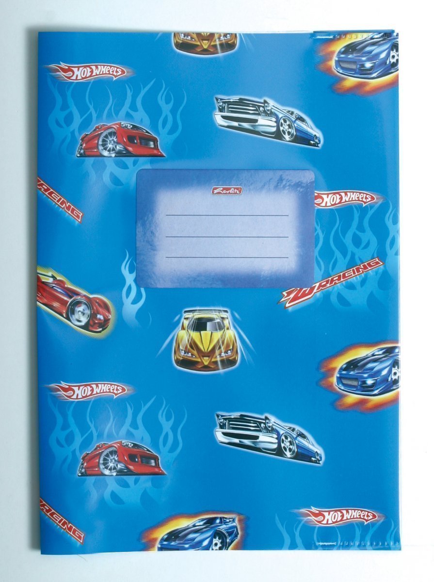 Obal na sešit Hot Wheels, 9 Kč