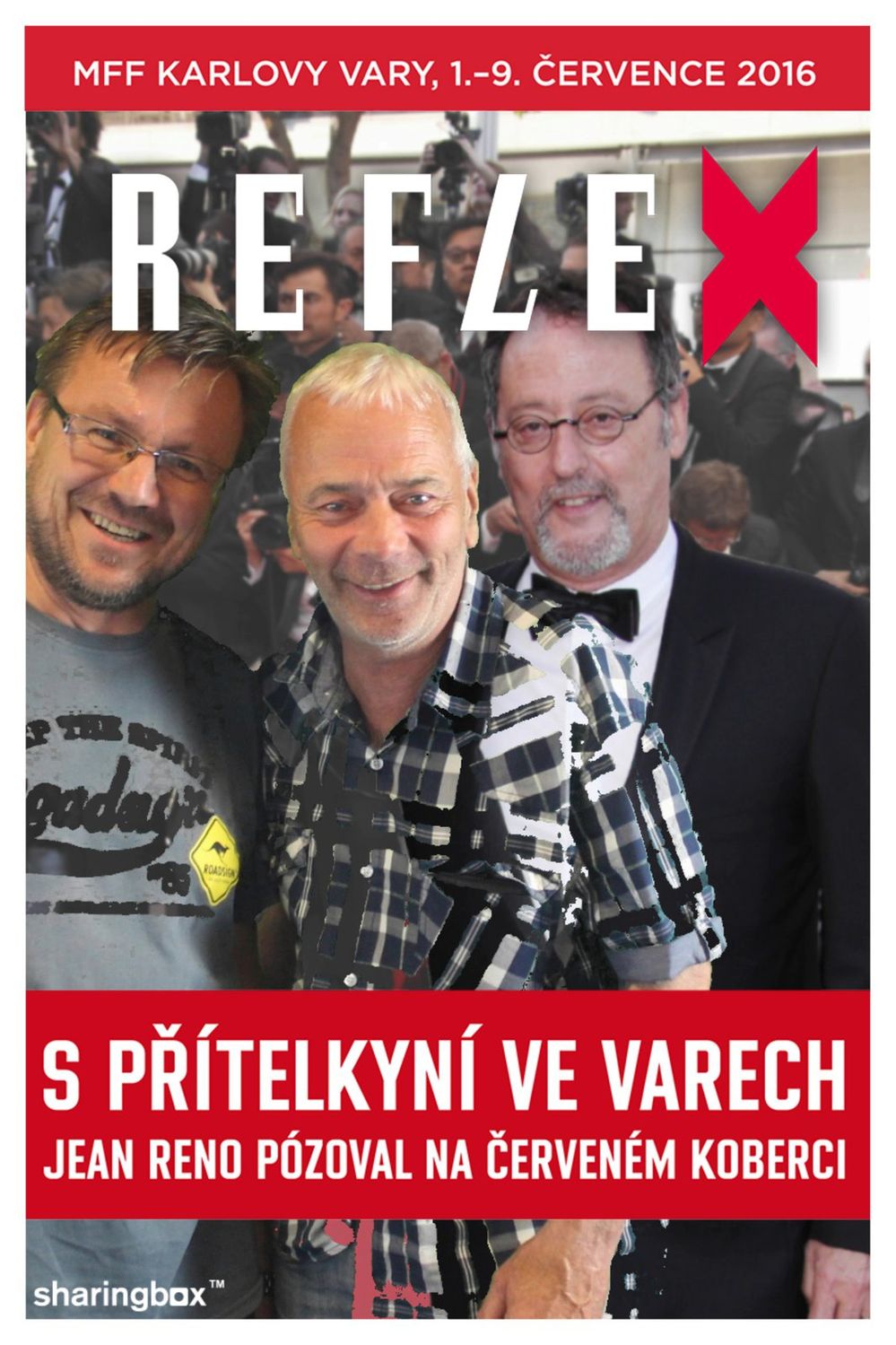 Karlovarské titulní strany Reflexu.