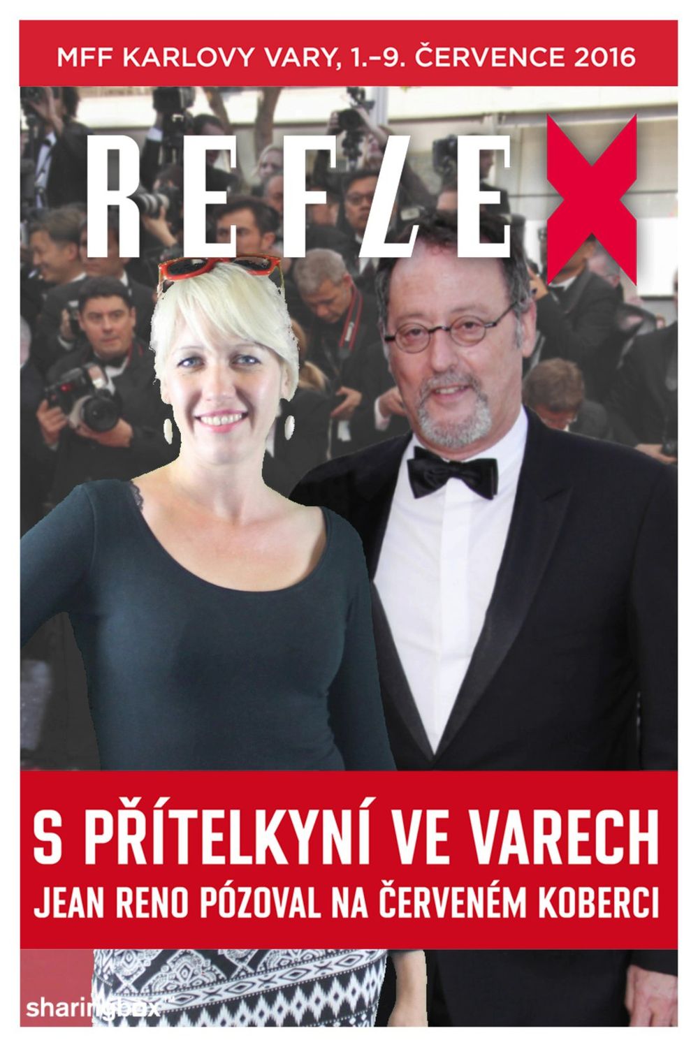 Karlovarské titulní strany Reflexu.