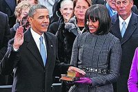 Druhá inaugurace prezidenta Baracka Obamy: Přísahu už nespletl