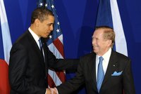 Havel daroval Obamovi jeho portrét za půl milionu!