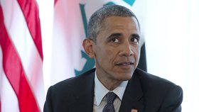 Barack Obama jednal s iráckým premiérem Hajdarem Abádím.