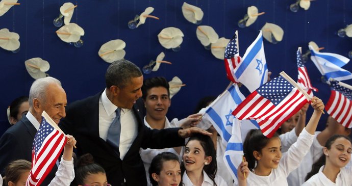 Historiská událost - Barack Obama navštívil poprvé Izrael.