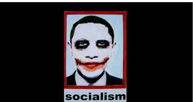 Barack Obama jako Joker