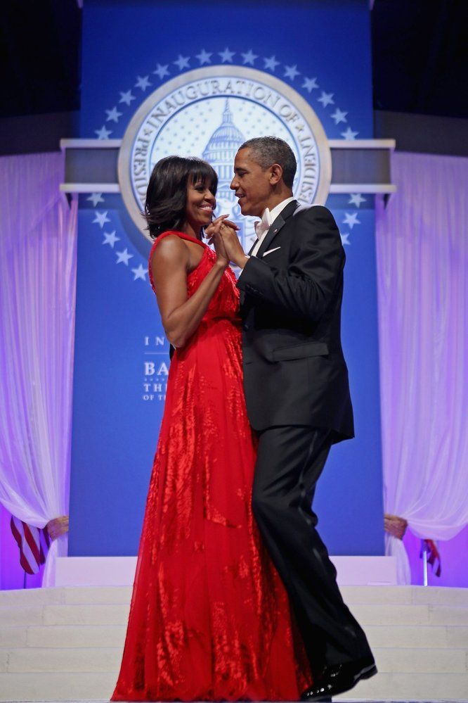Barack Obama s manželkou.