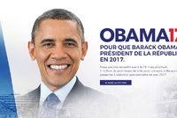 Nespokojení Francouzi chtějí za prezidenta Obamu. Má prý nejlepší životopis
