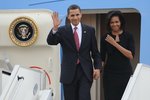 Obama v Praze (4. 4. 2009) Dubnová návštěva amerického prezidenta Baracka Obamy byla jednou z největších událostí roku. Fotografové Blesku u ní nemohli chybět.
