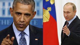 Barack Obama a Vladimir Putin