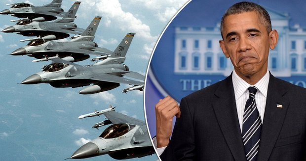 Obama vyslal do Polska několik letounů F-16. Reaguje na vývoj na Ukrajině.
