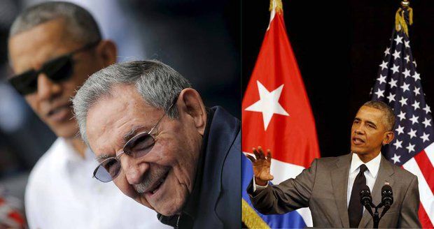 Obama na Kubě pohřbil pozůstatky studené války. Došlo i na lidská práva