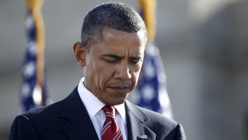 Prezident Barack Obama si tragédii připomněl u budovy Pentagonu