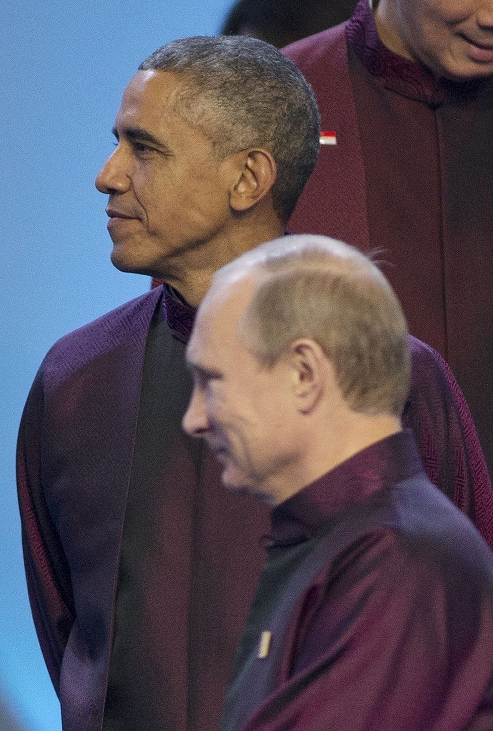 Putin a Obama na summitu APEC v Pekingu