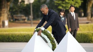 Hirošima se nesmí opakovat, zdůraznil Obama. Za bombu se omlouvat nebude