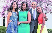Holky Obamky vyrostly do krásy!