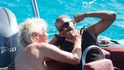 Baracka Obama trávil dovolenou společně s Richardem Bransonem.