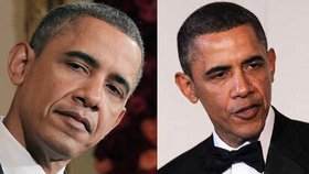 Zdá se, že Obama se šedivým vlasům brání i za cenu barvení kštice!