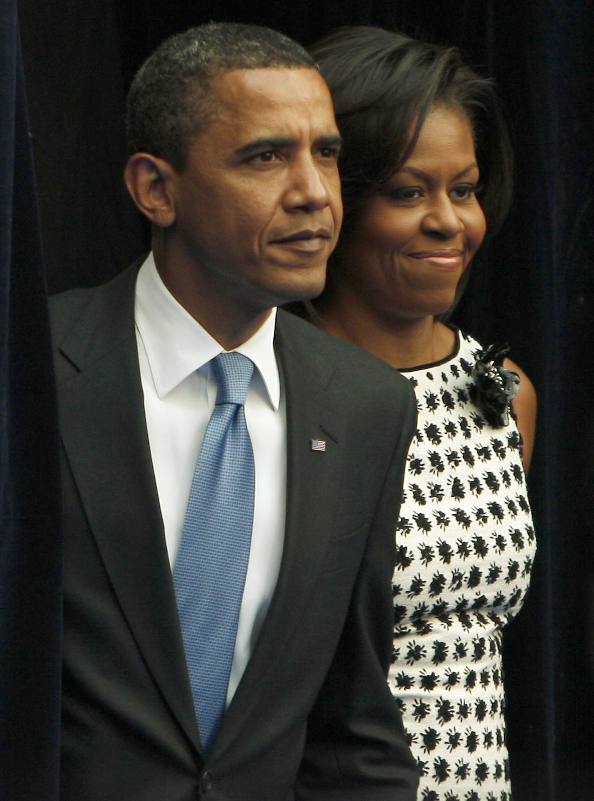 Barack Obama s manželkou.