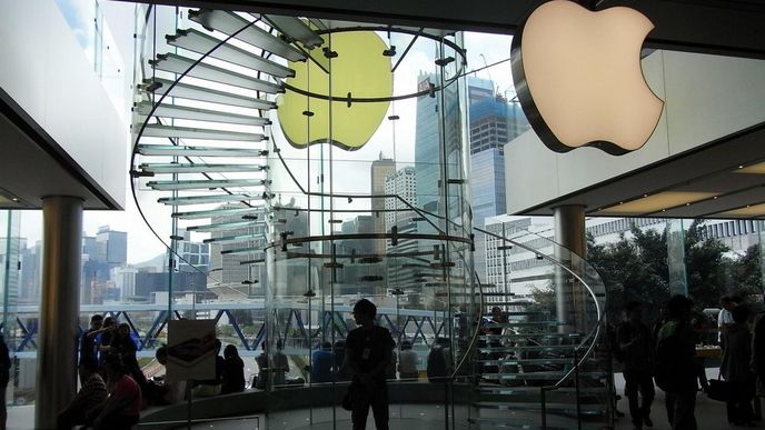Obchod Apple v Hongkongu