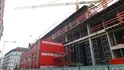 Výstavba Květinového domu, kde Primark bude sídlit, probíhá podle plánu a žádná zdržení nejsou