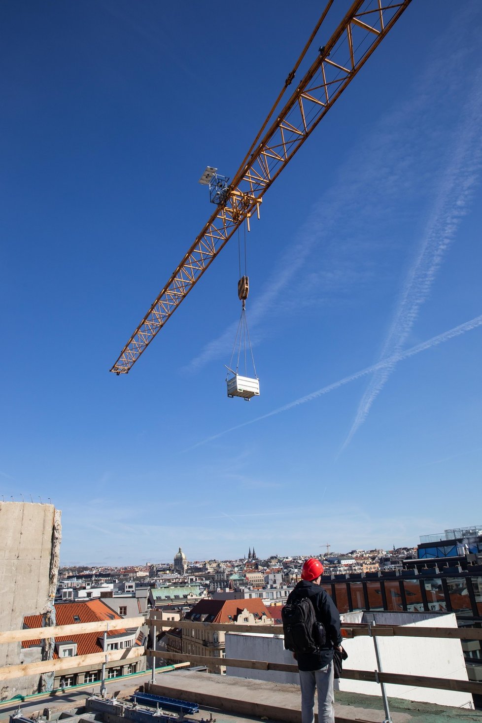 Průběh rekonstrukce OD Máj (16.3.2023)