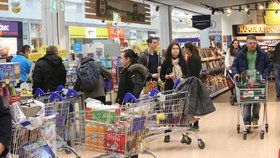 Vánoční horečka a nakupování v Česku o Vánocích 2016