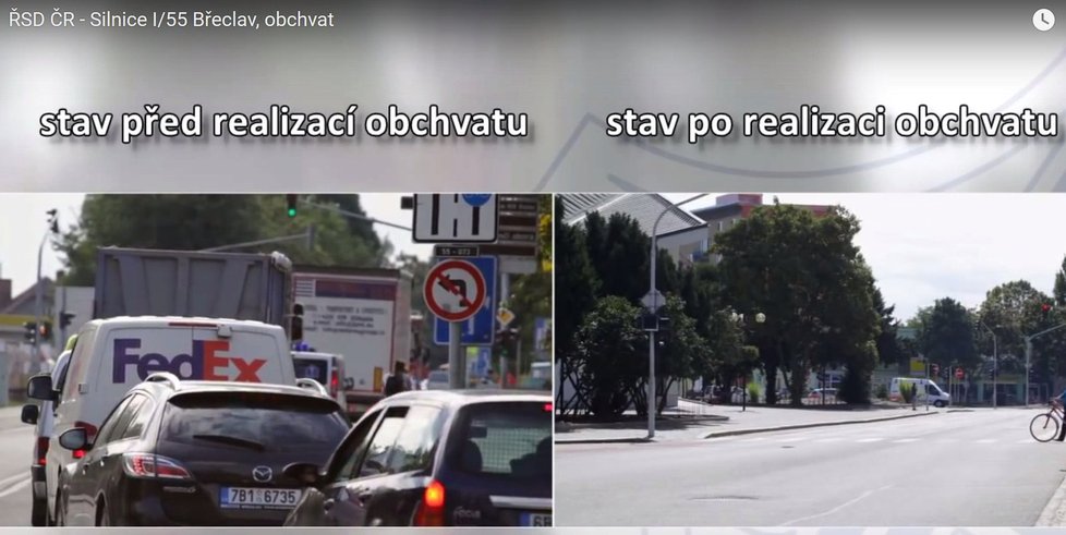 Ředitelství silnic a dálnic připravilo vizualizaci, kudy povede obchvat Břeclavi. Zároveň předvídá i to, jak se změní dopravní situace ve městě.