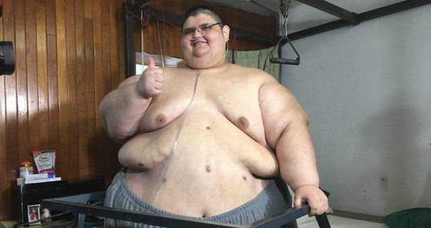 Nejtěžší muž světa zhubl 219 kilo. A po sedmi letech vstal z postele